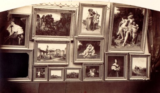 Salon of 1861 Pierre Ambroise Richebourg vue 13