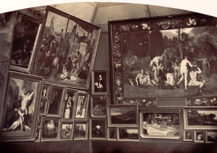 Salon of 1861 Pierre Ambroise Richebourg vue 25