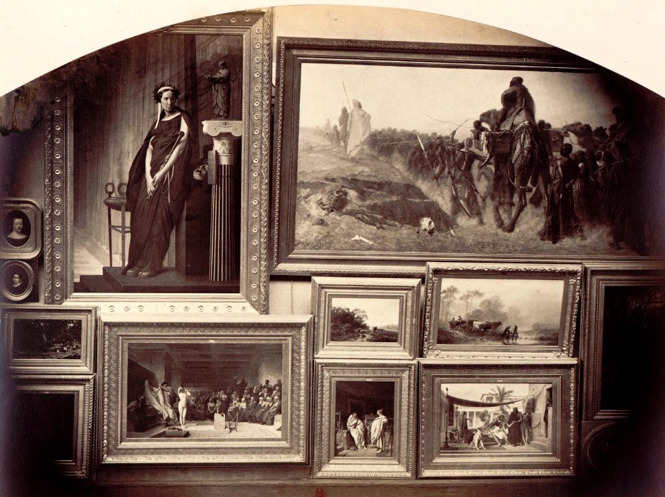 Salon of 1861 Pierre Ambroise Richebourg vue 33