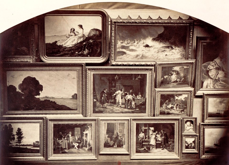 Salon of 1861 Pierre Ambroise Richebourg vue 37