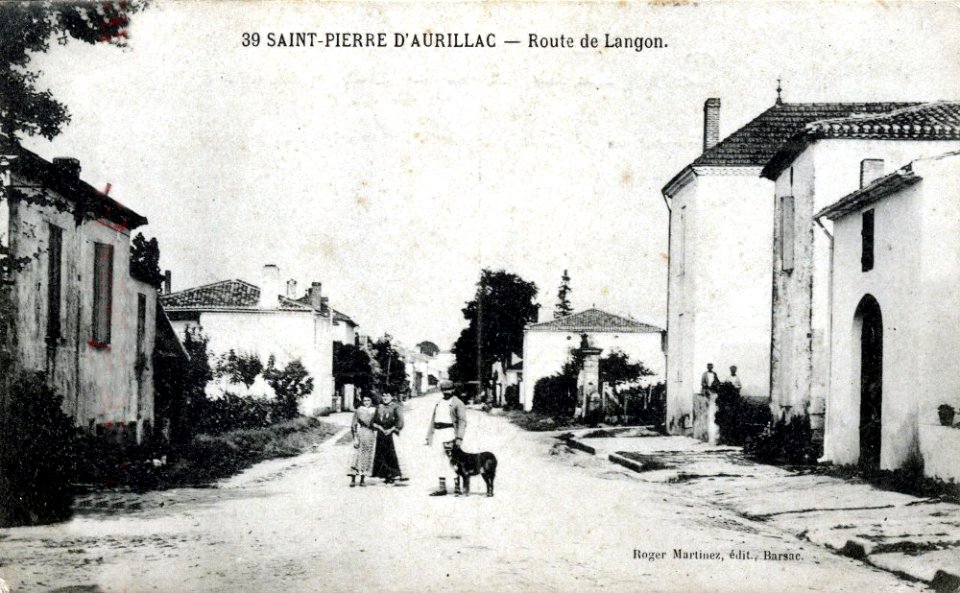 Saint-Pierre-d'Aurillac - Route de Langon