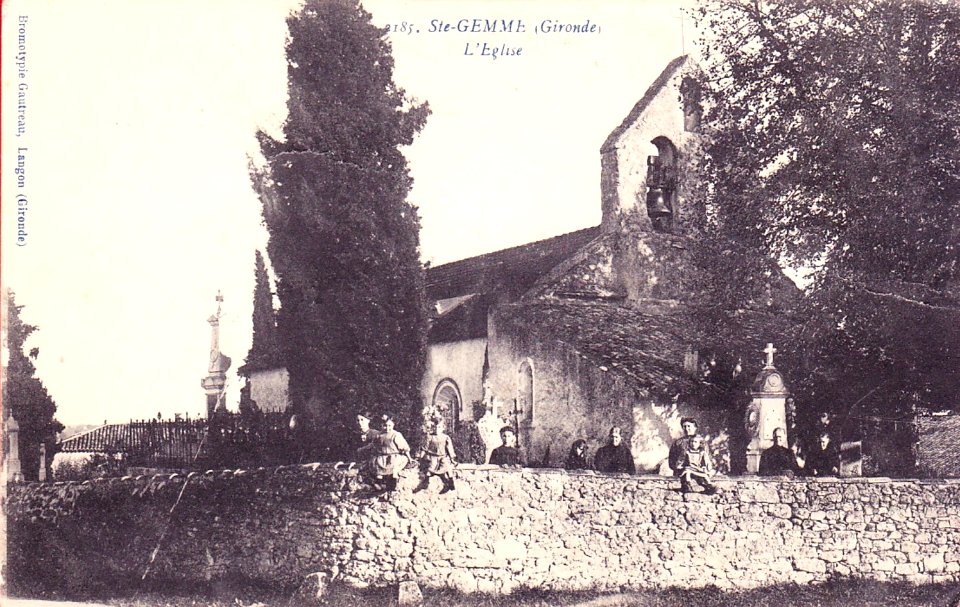 Sainte-Gemme - église 1