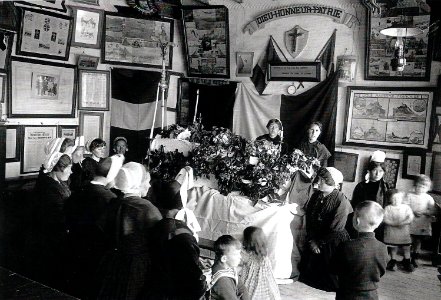 Sainte -Marine Prière funèbre vers 1920 Abri du marin Thézac