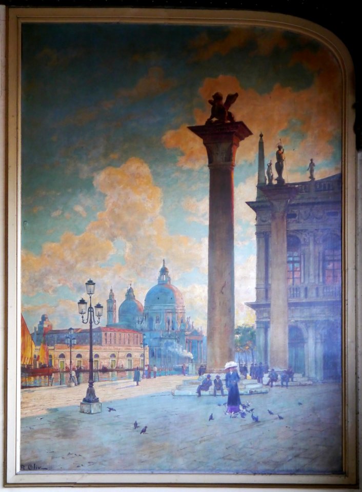 Salle des Fresques - Gare de Lyon - Paris - Venice - Right Panel