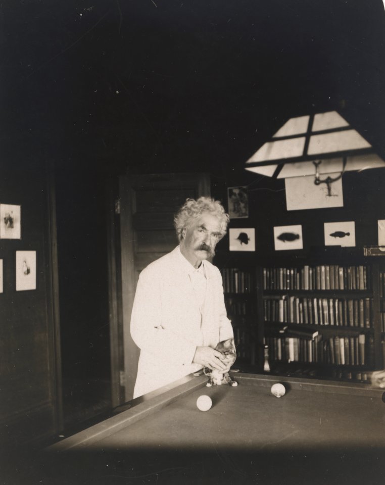 Samuel Langhorne Clemens by Albert Bigelow Paine, undated, gelatin silver print, from the National Portrait Gallery - NPG-S NPG 78 72Clemens-000001
