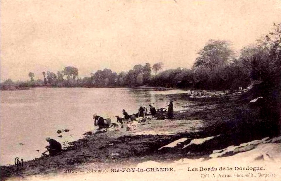 Sainte-Foy-la-Grande - bords de la Dordogne 5b