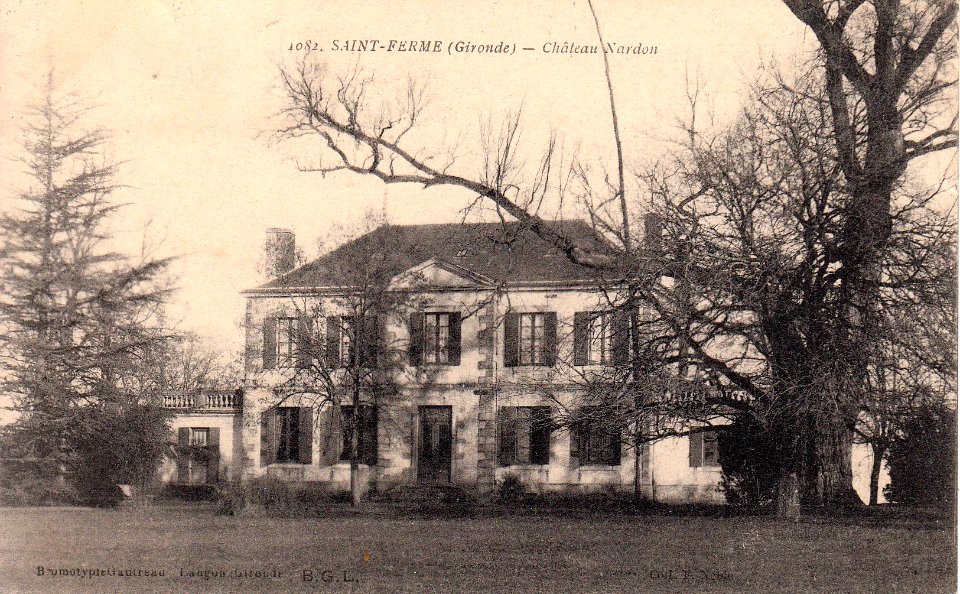 Saint-Ferme - château Nardon 1