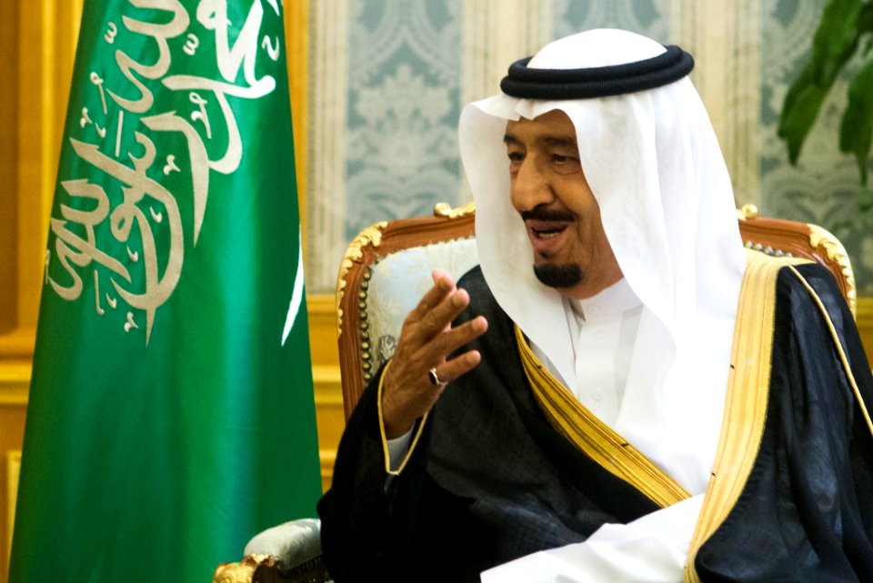 Salman bin Abdulaziz Al Saud meets the US Joint Chiefs of Staff, Gen. Martin E. Dempsey