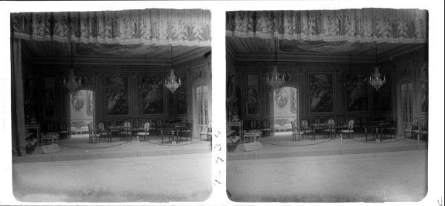 Sala a l ' estil del segle XVIII a la fira del moble a Barcelona