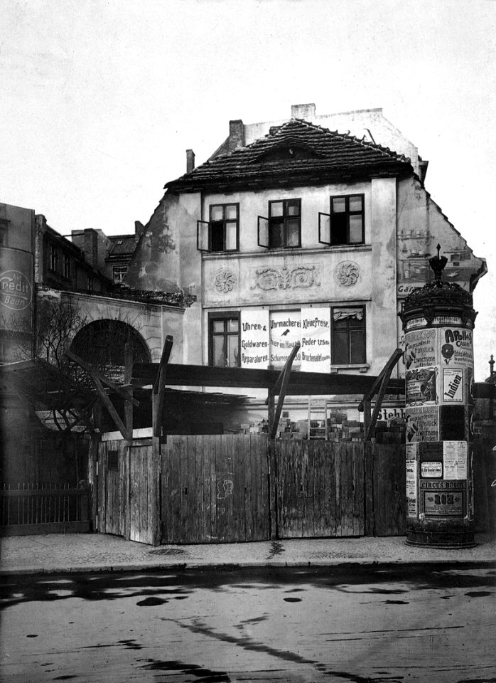Scharrenstraße 39, Charlottenburg 1905