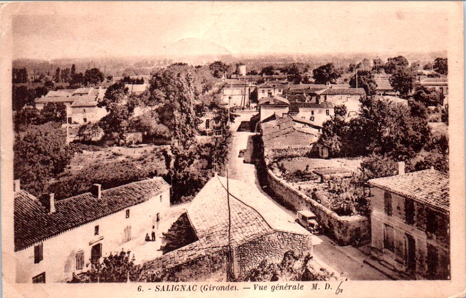 Salignac - vue générale 1