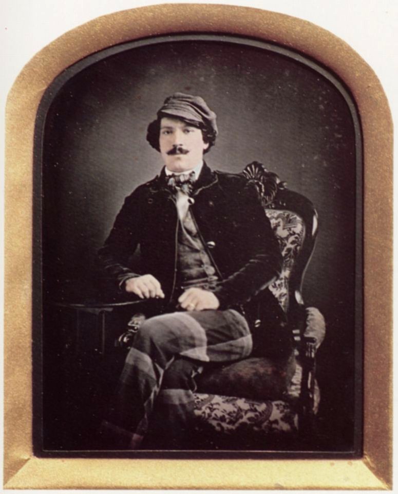 Schneider, Wilhelm - Porträt seines Vaters, des Photographen Trudpert Schneider, Ehrenstetten (Zeno Fotografie)