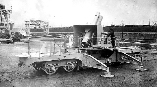 Schneider Rapid Fire 20 cm Railway gun