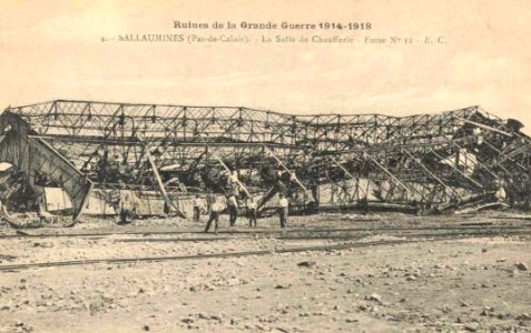 Sallaumines - La salle de chaufferie de la Fosse n° 12