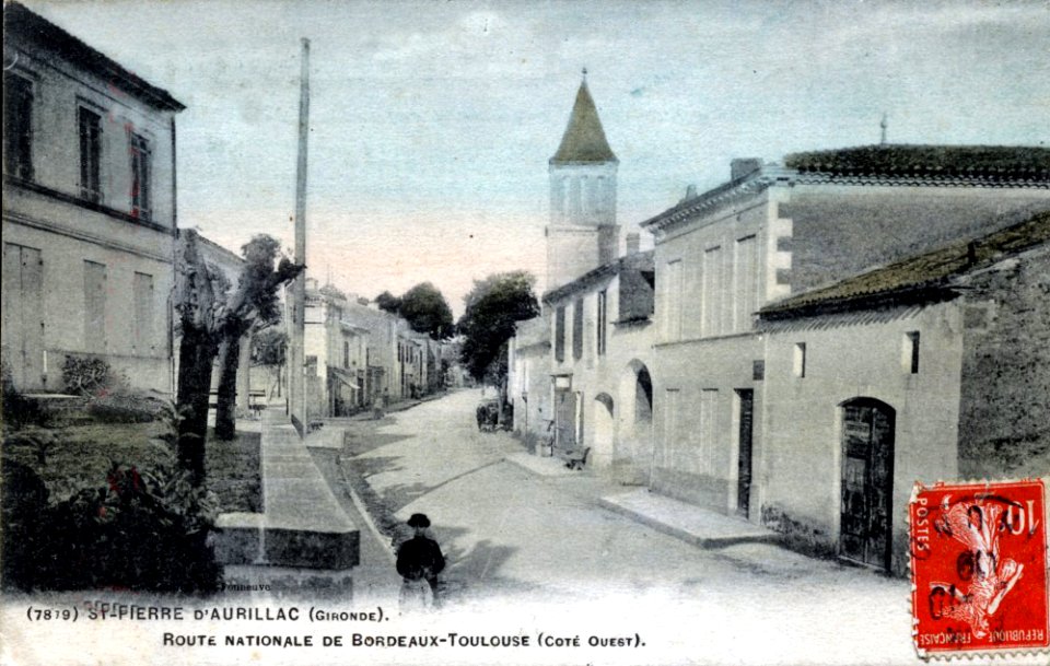 Saint-Pierre-d'Aurillac - Route nationale 4