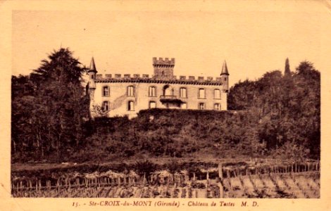 Sainte-Croix-du-Mont - château Tastes 1