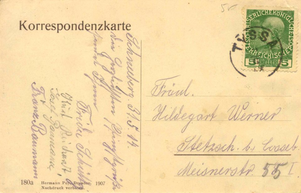 Schneeberg, Schlesien - Aussichtsturm; Gebäudeansicht (back) (Zeno Ansichtskarten)