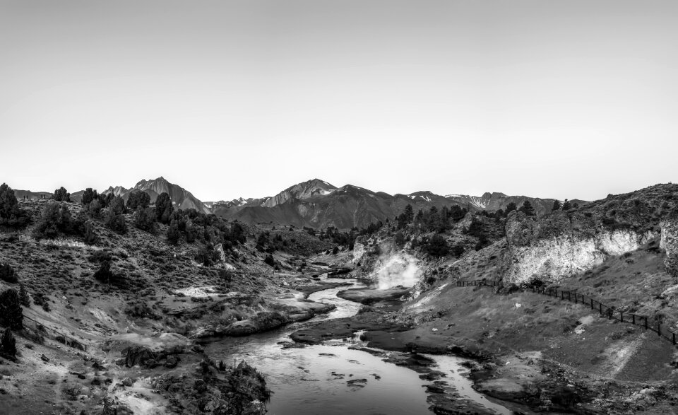 Mountains rivers stream