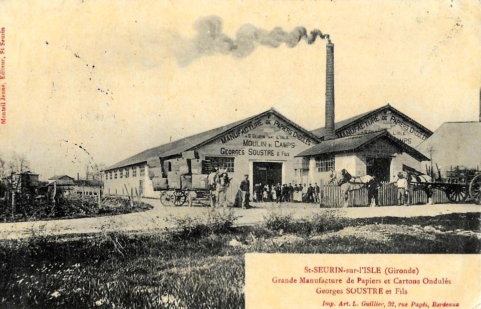 Saint-Seurin-sur-l'Isle - usine à papier 1