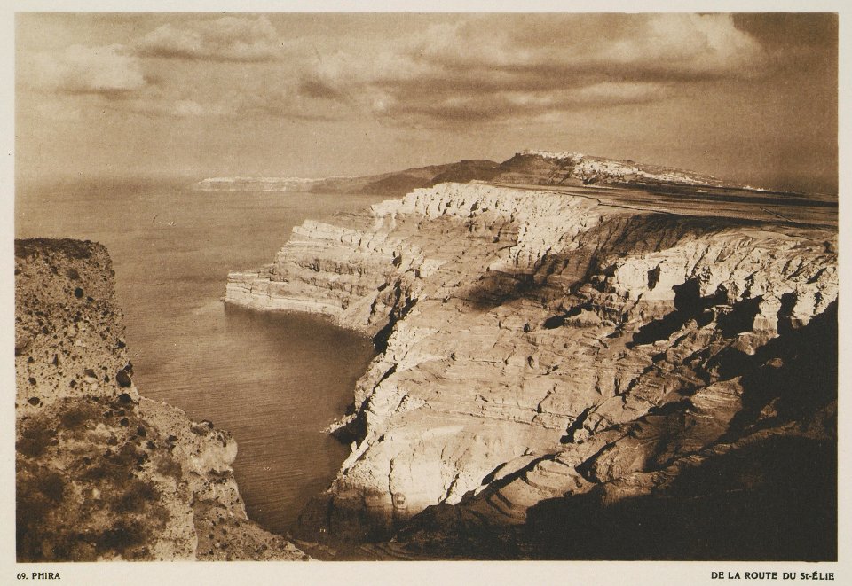 Santorin – De la route du St Élie - Baud-bovy Daniel Boissonnas Frédéric - 1919