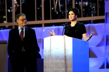 Sarah Silverman and Al Franken DNC July 2016