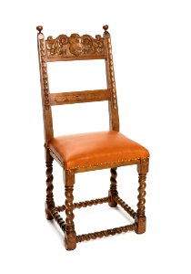Schweizisk barockstol, 1715 - Hallwylska museet - 108450