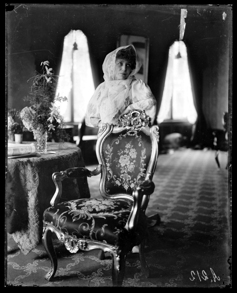 Sarah Bernhardt, porträtt - SMV - NB148