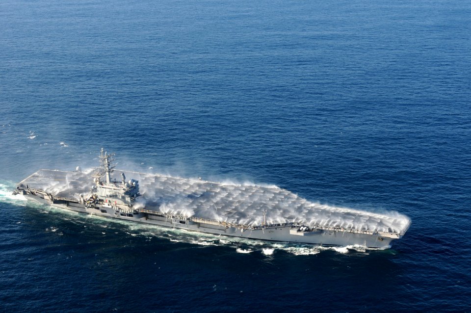 Scrub exercise concludes USS Ronald Reagan's air fly-off DVIDS131162