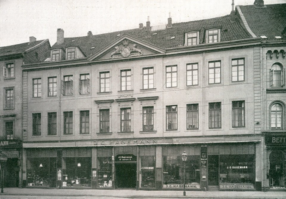 Schmiedestraße 31 32 Hannover Georg Ludwig Spörcken J. C. Hagemann