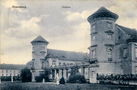 Schloss-Rheinsberg-1907-Goldiner-Postkarte