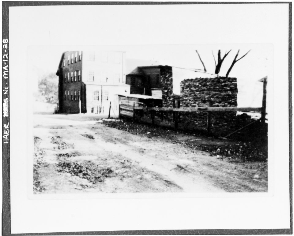 Schwamb Mill, Arlington MA - HAER photo 079769pu