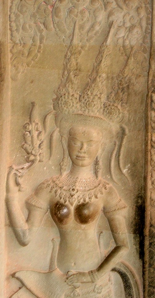 Sculpture apsara angkorvat