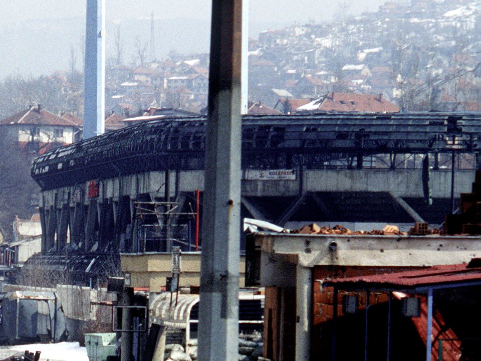 Sarajevo 19.3.1996 war (stadium)