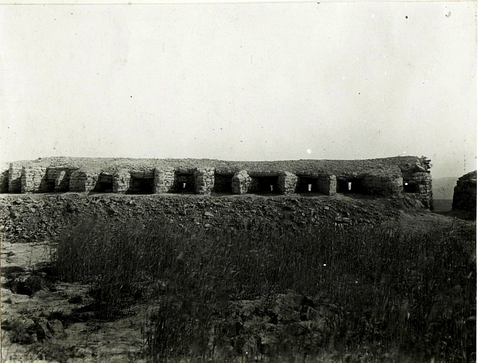Schützengraben des 3.Truppeninfanterieregiments, 1. Kompanie. (BildID 15592638)