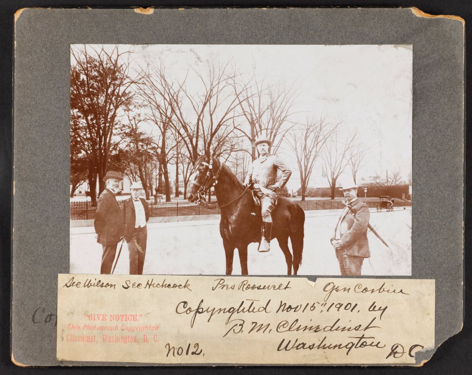 Sec. Wilson, Sec. Hichcock, Pres. Roosevelt, Gen. Corbin LCCN2013651344