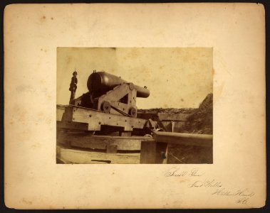 Secesh Gun, Fort Welles (i.e., Wells), Hilton Head, S.C. LCCN2010651635