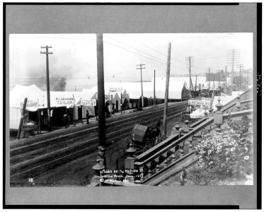Second Ave. and Marion St., Seattle, Wash., July 1889 LCCN92511975