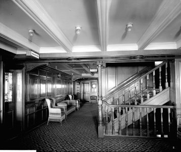 Second Class Entrance on the 'Olympic' (1911) RMG G10776