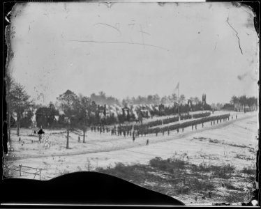 Second Maine Infantry on parade - NARA - 524896