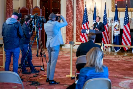 Secretary Blinken Delivers a Speech on U.S. Foreign Policy - 51000484226