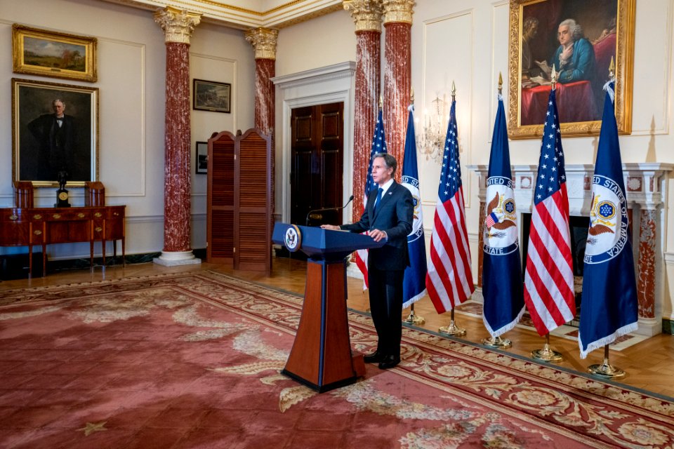 Secretary Blinken Delivers a Speech on U.S. Foreign Policy - 51000484121