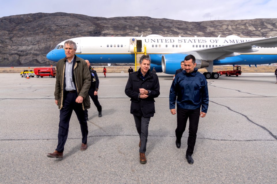 Secretary Blinken Arrives in Greenland - 51194628395