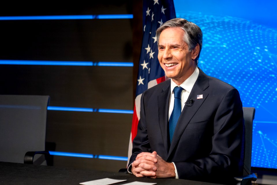 Secretary Blinken Interviews on PBS with Judy Woodruff - 51001300336