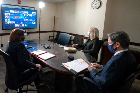 Secretary Blinken holds a COVID-19 Task Force Meeting - 50994404287