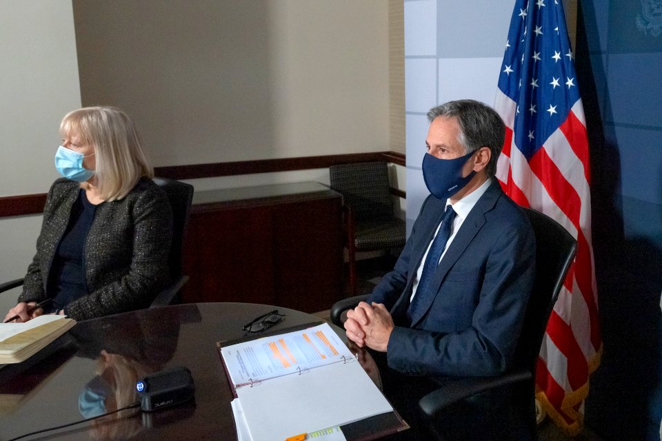 Secretary Blinken holds a COVID-19 Task Force Meeting - 50994293391