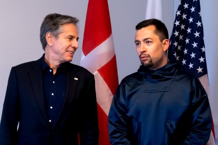 Secretary Blinken Meets with Greenlandic Premier Egede, Greenlandic Foreign Minister Broberg, and Danish Foreign Minister Kofod - 51193788983