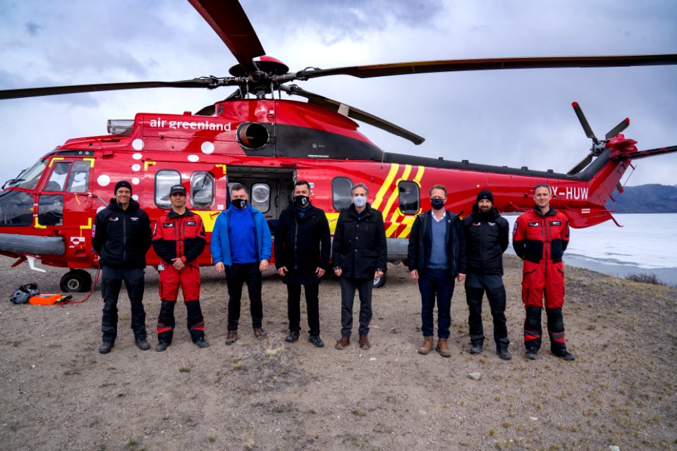 Secretary Blinken Takes an Aerial Tour of Ice Cap and Fjords