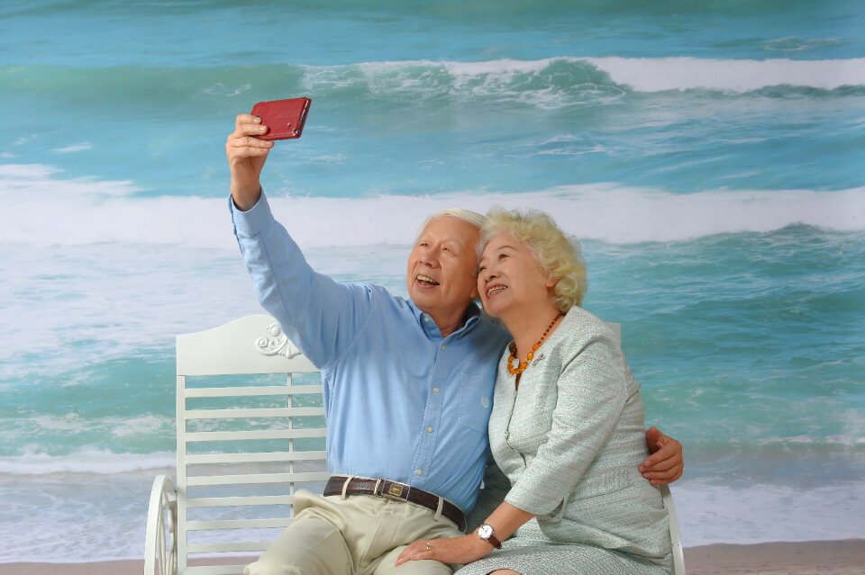 Old age the sea side located
