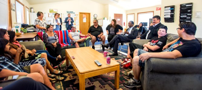 Secretary Carson meet and tour with United Native American Housing Association (36748900495)