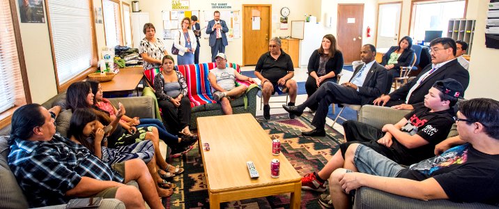 Secretary Carson meet and tour with United Native American Housing Association (36748905035)